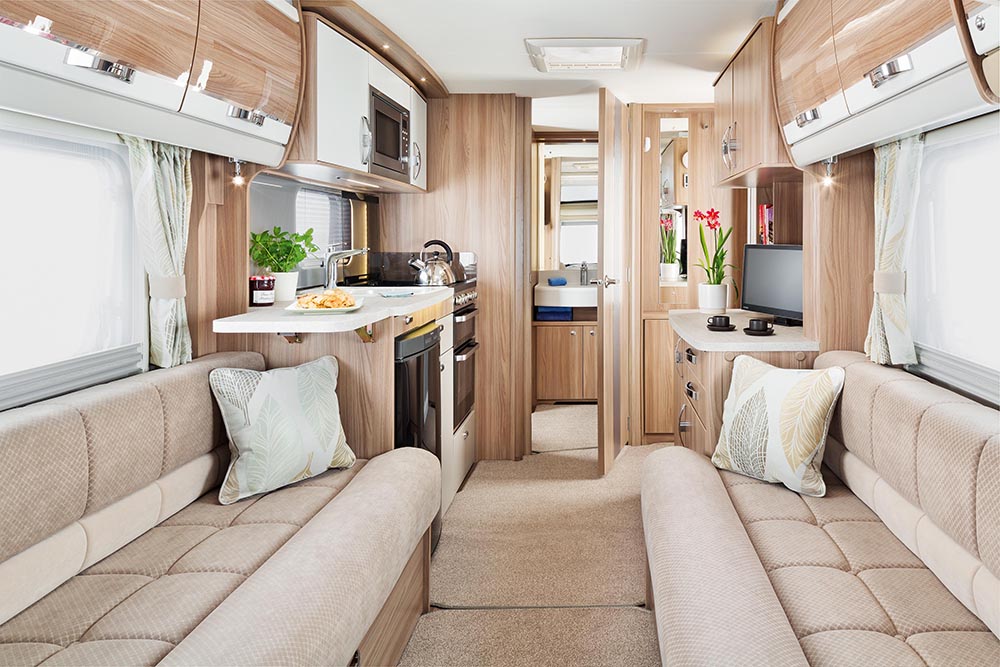 luxury caravan interior BMW vacation trip holiday How Luxury Caravans Can Be Hired For An Extraordinary Holiday