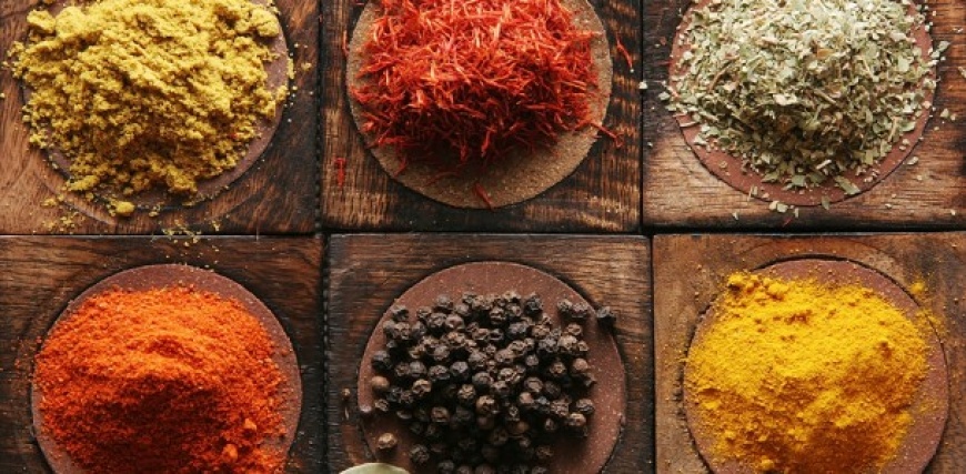 spices All 5 Elements and 6 Different Tastes and How they Affect the Doshas