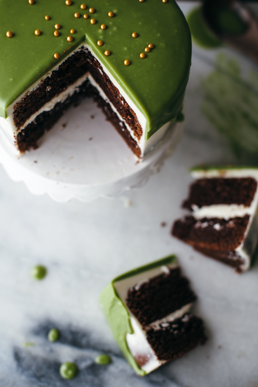 LXP - Lifexpe - how to make matcha ganache cake